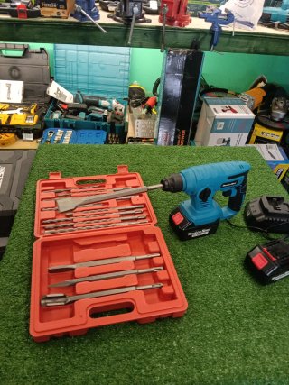 Set punte e scalpelli per tassellatore 72V