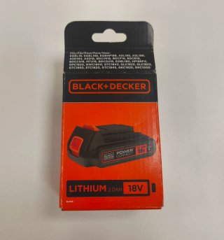 Batería Black+Decker 18V 2.0Ah Litio