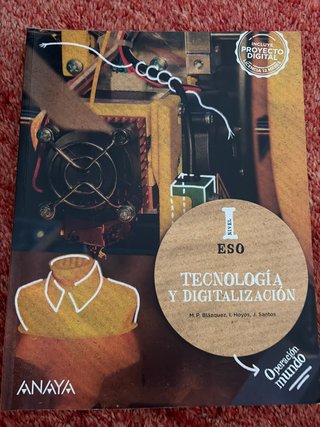Tecnología y Digitalización nivel I ESO