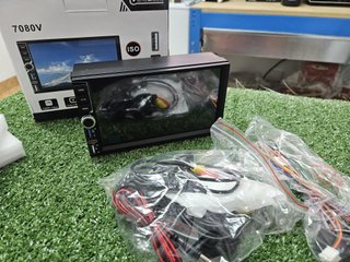 Radio estéreo para Coche 2 DIN con Bluetooth