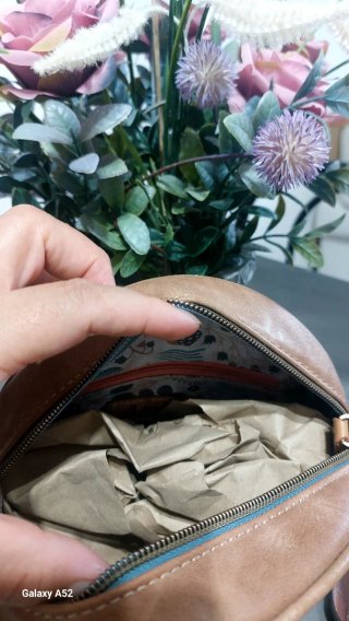 Bolso Anekke redondo estampado