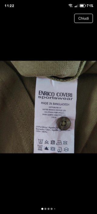 Polo Enrico Coveri Uomo Taglia XL