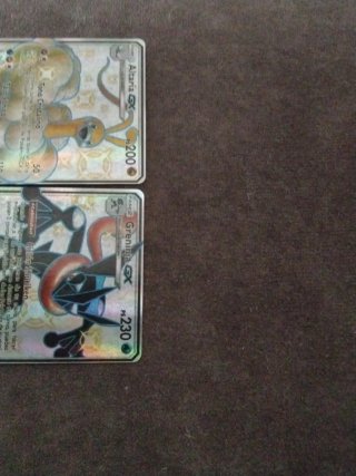 2 Cartas Pokémon GX Shiny Altaria Greninja