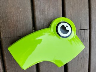 Adaptador WC niños rana verde