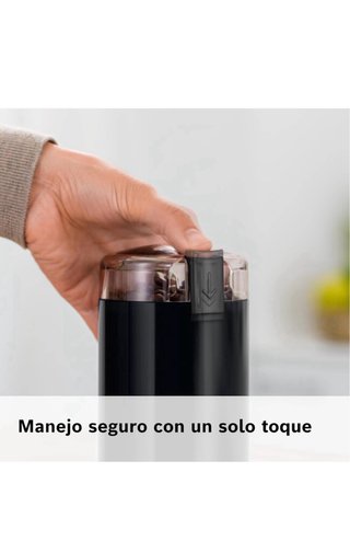 Molinillo de café Bosch negro
