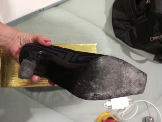 Zapatos de tacón negros