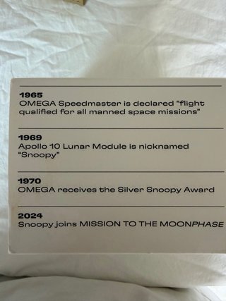Omega x Swatch Mission to the Moonwatch