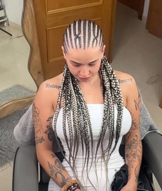 Trenzas africanas en mi domicilio, no me desplazo