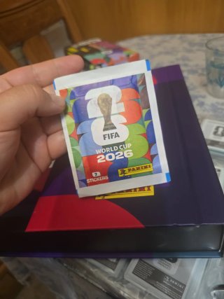 Sobre brasileño Panini Mundial 2026