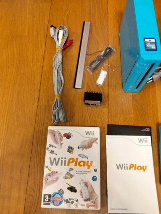 Pack Wii Edición Limitada Azul Completo
