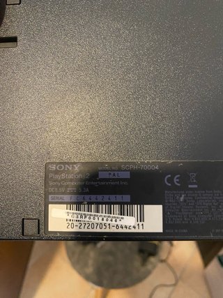 Playstation 2 Slim Nera