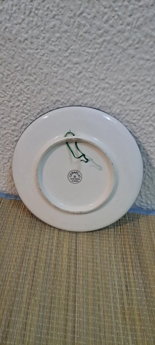 Plato decorativo payaso malabarista