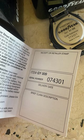 Reloj Goodyear Street Watch GY009