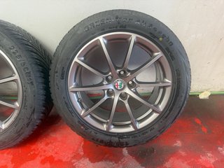 Llantas Alfa Romeo Giulia 17” con neumáticos
