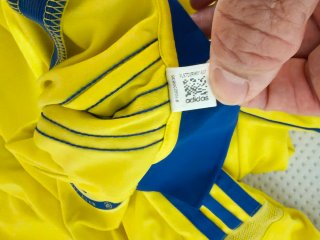 Maglia Chelsea Away 2014/15 Adidas Samsung Gialla