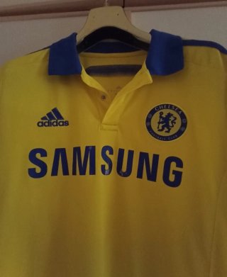 Maglia Chelsea Away 2014/15 Adidas Samsung Gialla