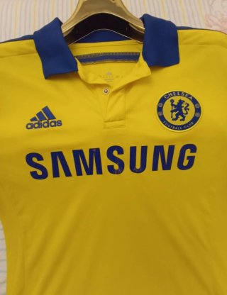 Maglia Chelsea Away 2014/15 Adidas Samsung Gialla