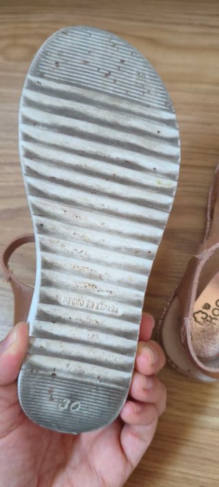 Sandalias niña piel nº30
