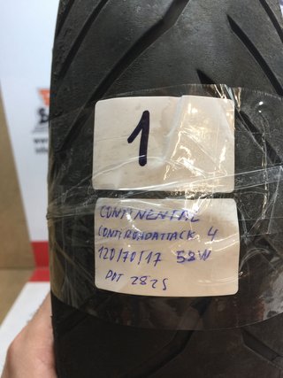 CONTINENTAL ROADATTACK 4 120/70/17 58W DOT2825 80%