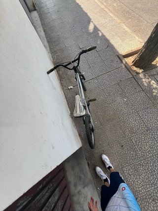 Bicicleta Monty plateada