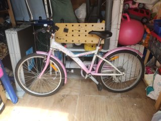 Bicicleta infantil con marchas