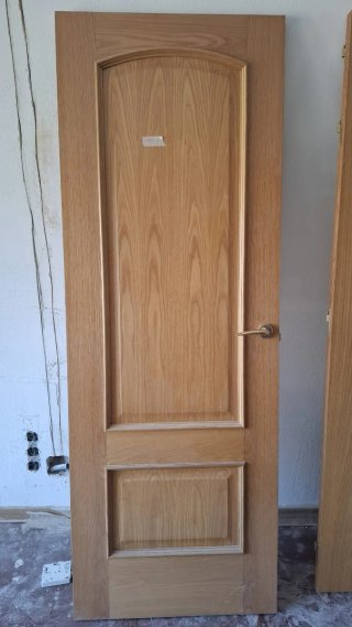 Puertas de madera de roble