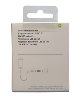 Cargador USB Apple Nuevo (POR MAYOR)