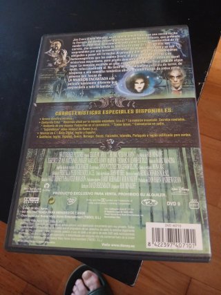 DVD La Mansión Encantada (Español)