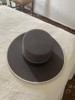 Sombrero Fez Roche Gris