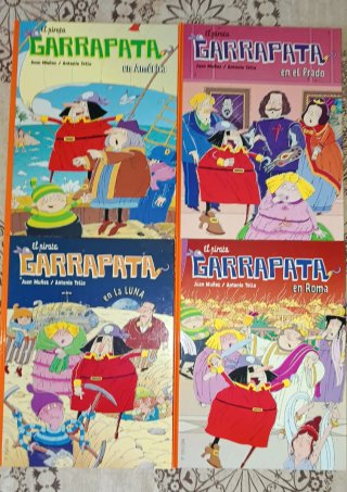 El pirata Garrapata. Colección de 4 comics