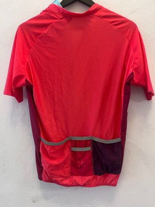 Maillot Ciclismo Hombre Burdeos/Rosa Talla XL