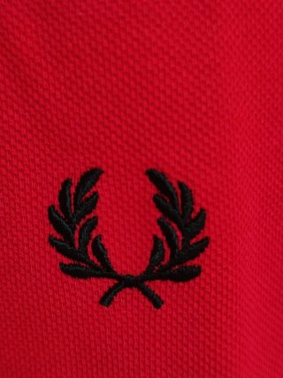 Polo Fred Perry Rojo Talla S