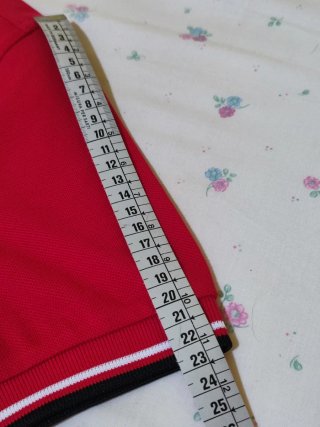 Polo Fred Perry Rojo Talla S