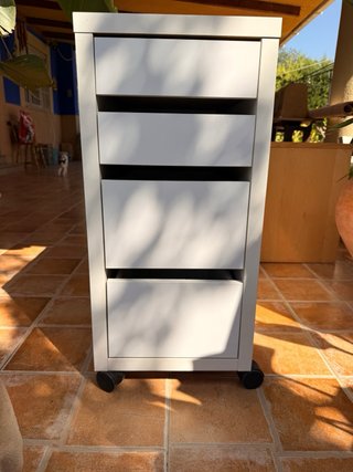 Cajonera de madera para escritorio