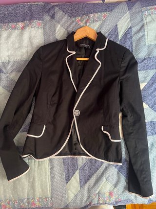 Blazer americana Rinascimento Negra T. M nueva