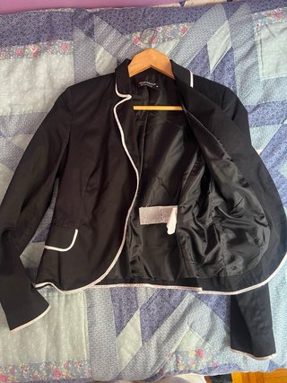 Blazer americana Rinascimento Negra T. M nueva