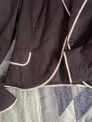 Blazer americana Rinascimento Negra T. M nueva