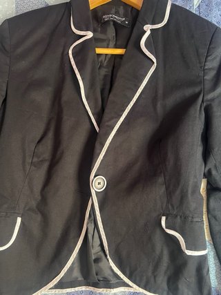 Blazer americana Rinascimento Negra T. M nueva