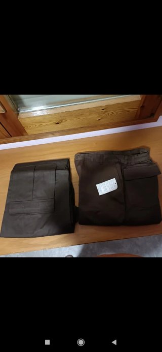 Pantalones de trabajo marrones talla M
