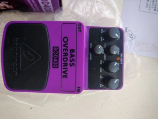 Behringer BOD400 Bass Overdrive Pedal