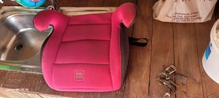 Alzador de coche rosa Baby auto