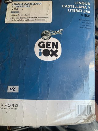 Lengua castellana y literatura Geniox