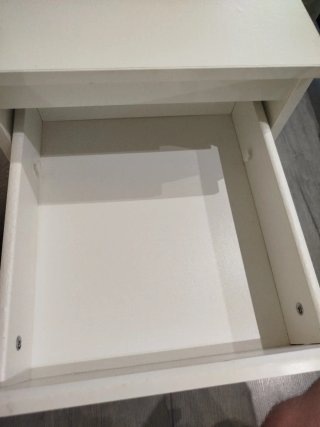 Mesita Noche Ikea Malm Blanca