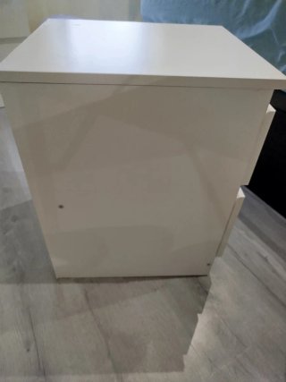 Mesita Noche Ikea Malm Blanca