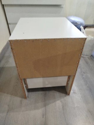 Mesita Noche Ikea Malm Blanca