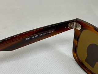 GAFAS DE SOL RB2140 STRIPED HAVANA MARRÓN