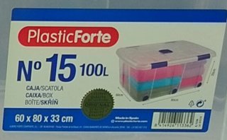 TÁPER Plastic Forte 100L y 130L