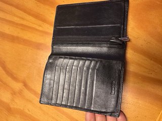 Cartera Samsonite Piel Negra