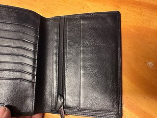 Cartera Samsonite Piel Negra