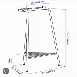 Caballetes Ikea TILLSLAG Blanco